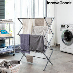 Ausziehbarer Wäscheständer von InnovaGoods mit 11 Stangen für platzsparende Aufbewahrung Aufbewahrungsmöglichkeiten