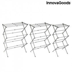Ausziehbarer Wäscheständer von InnovaGoods mit 11 Stangen für platzsparende Aufbewahrung Aufbewahrungsmöglichkeiten