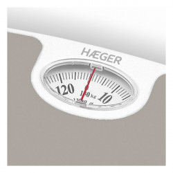Pèse Personne Analogique Haeger Noir/Blanc 130 KG Waagen