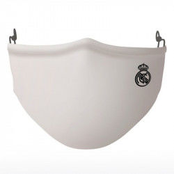 Masque en tissu hygiénique réutilisable Real Madrid C.F. Enfant Blanc Well-being and relaxation products
