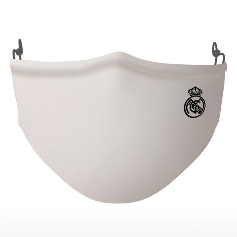 Masque en tissu hygiénique réutilisable Real Madrid C.F. Enfant Blanc  Produits de détente