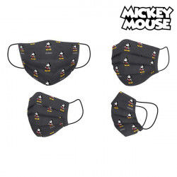 Masque hygiénique Mickey Mouse Enfant Noir  Produits de détente