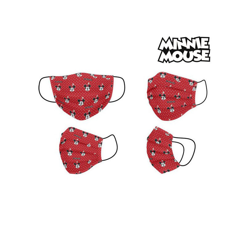 Masque hygiénique Minnie Mouse Enfant Rouge Entspannungsprodukte