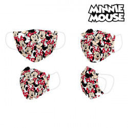 Masque hygiénique Minnie Mouse Enfant Rouge  Produits de détente