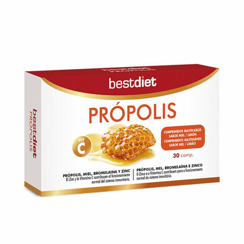 Comprimés Best Diet Propolis Miel Citron (30 comprimés) Best Diet