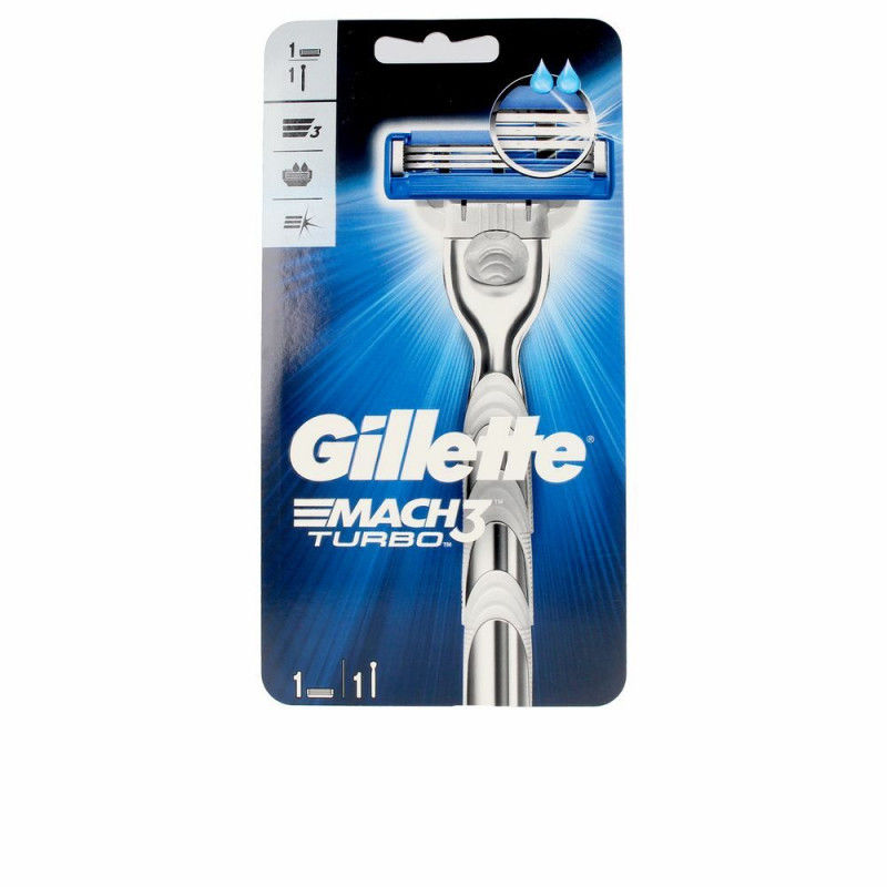 Rasoir Gillette Mach3 Turbo Haarentfernung und Rasur