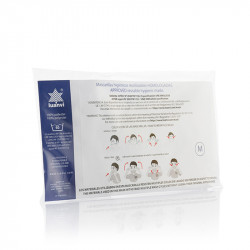 Masque en tissu hygiénique réutilisable Gas Luanvi Taille M Pack de 3 unités Well-being and relaxation products