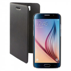 Housse Folio pour Mobile Samsung Galaxy S6 KSIX Magnet Noir KSIX