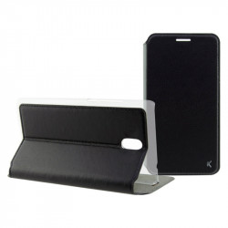 Housse Folio pour Mobile Huawei Mate 10 Lite KSIX Slim Noir  Micros et écouteurs