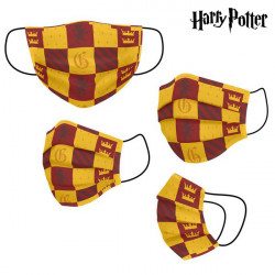 Wiederverwendbare Harry-Potter-Stoff-Hygienemaske für Kinder in Gelb Harry Potter