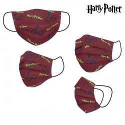 Masque en tissu hygiénique réutilisable Harry Potter Enfant Rouge Harry Potter