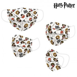 Masque en tissu hygiénique réutilisable Harry Potter Beige Harry Potter