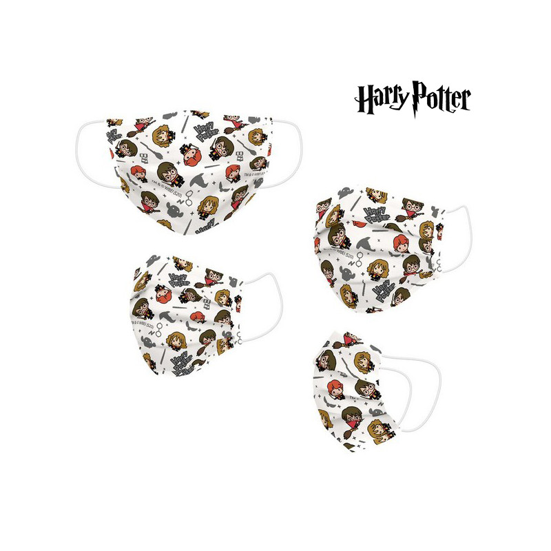 Masque en tissu hygiénique réutilisable Harry Potter Beige Harry Potter