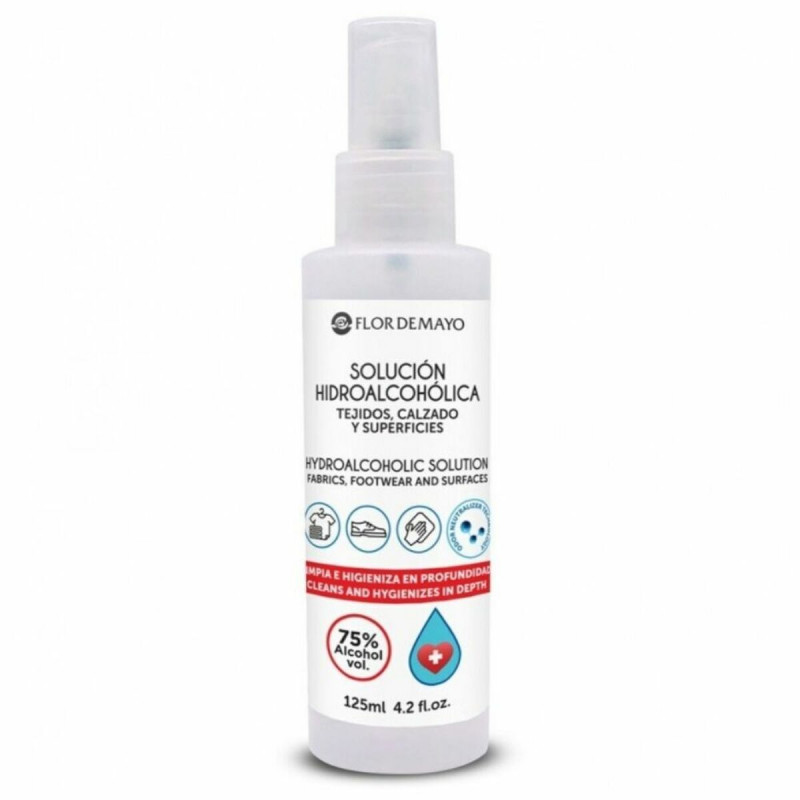 Solution hydroalcoolique Flor de Mayo Tissu Chaussures Surfaces (125 ml) Other cleaning products