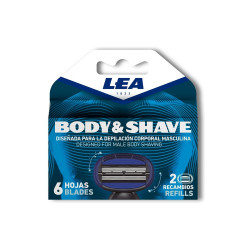 Remplacement de Lame de Rasoir Lea Body Shave (2 uds) Lea