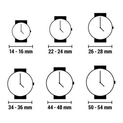 Unisex-Uhr Snooz SNA1055-46 mit einem Durchmesser von 40 mm.  Montres unisexe