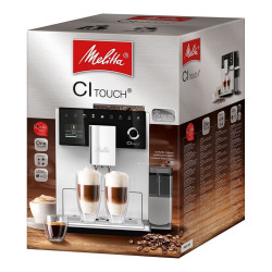 Cafetière superautomatique Melitta F 630-101 1400W Argenté Coffee Makers and Coffee Grinders