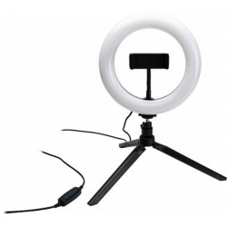 Selfie Ring Light Anneau de Lumière avec Triepied et Télécommande Big Ben Interactive VLOGKITTRIPB Selfie sticks