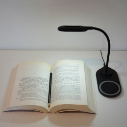 Lampe LED avec chargeur sans fil pour Smartphones KSIX 5W-10W  Lampes