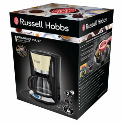 Russell Hobbs Filterkaffeemaschine - 1100 W, 15 Kopper, Creme (24033-56) Coffee Makers and Coffee Grinders