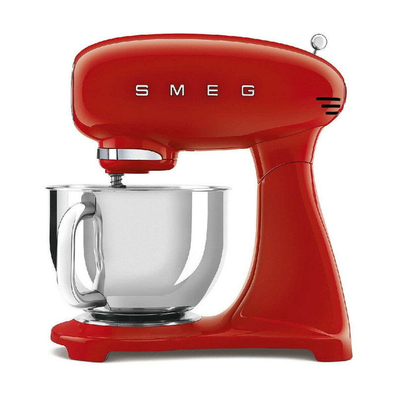 Mixeur/mélangeur de pâte Smeg SMF03RDEU Rouge 800 W 4,8 L Knetmaschine