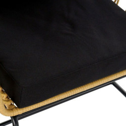 Chaise de jardin DKD Home Decor Métal Rotin (76 x 58 x 80 cm)  Mobilier d´extérieur