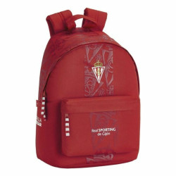Sacoche pour Portable Real Sporting de Gijón 14,1'' Rouge Handkoffer und Taschen