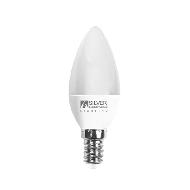 Ampoule LED Bougie Silver Electronics Lumière blanche 6 W 5000 K Silver Electronics