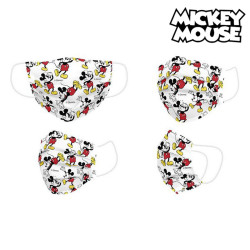 Masque hygiénique Mickey Mouse + 11 Ans Blanc  Produits de détente