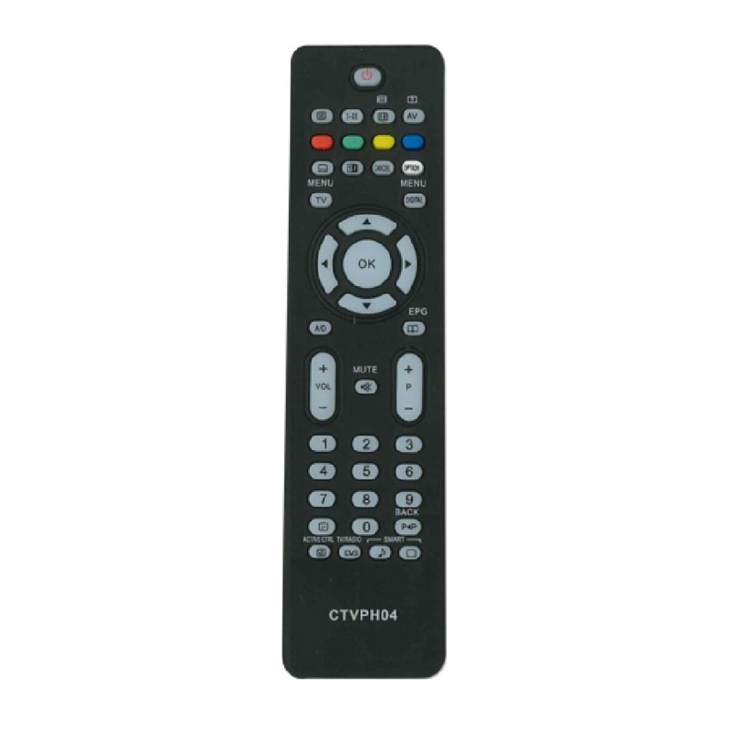 Black Philips Universal Remote for All Devices Remote Controls