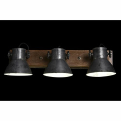 Applique DKD Home Decor Argenté Métal Marron 220 V 50 W (64 x 18 x 26 cm)  Lampes