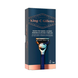 Rasoir King C Gillette Gillette King Bleu Hair removal and shaving