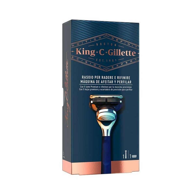 Rasoir King C Gillette Gillette King Bleu  Épilation et rasage
