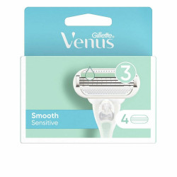 Rechanges pour Lame de Rasoir Gillette Venus Smooth Sensitive 4 Unités (4 uds) Haarentfernung und Rasur