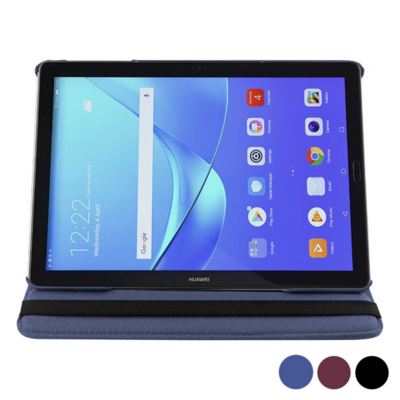 Custodia per Tablet Huawei M5 Contact 360º 10,8 Colore Nero - KEDAK