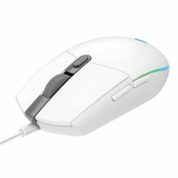 Logitech G203 LIGHTSYNC White Gaming Mouse for Enhanced Performance Logitech