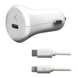 Chargeur USB pour Voiture KSIX Apple-compatible 18W Kfz-USB-Ladegeräte
