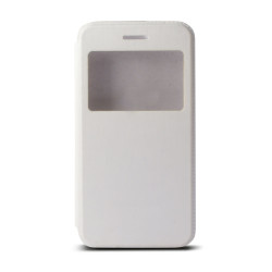 Housse Folio pour Mobile avec Fenêtre Iphone 6 Blanc Mobile phone cases
