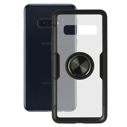Coque avec Anneau Galaxy S10E KSIX 360 Ring Transparent Smartphonehüllen