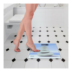 Balance Numérique de Salle de Bain TM Electron Zen Bleu Slim (23 mm) Bathroom scales