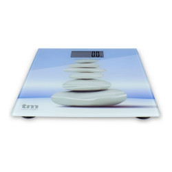 Balance Numérique de Salle de Bain TM Electron Zen Bleu Slim (23 mm) Bathroom scales