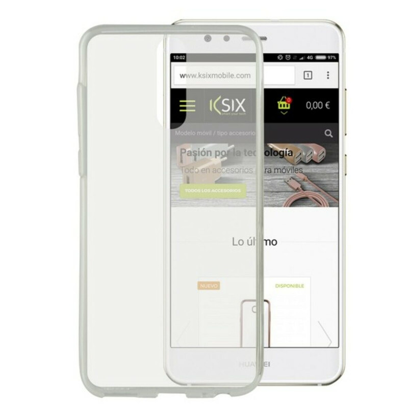 Protection pour téléphone portable Huawei Mate 10 Lite Flex Ultrafina Transparent KSIX