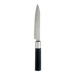 Couteau de cuisine Argenté Noir Acier inoxydable 1,5 x 23,5 x 2,5 cm Kinvara