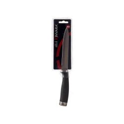 Couteau de cuisine Argenté Noir Acier inoxydable 1,5 x 23,5 x 2,5 cm Kinvara