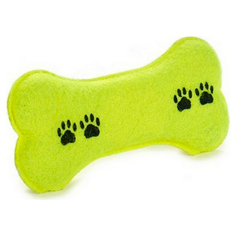 Grüner Knochen als Hundespielzeug (7x7,5x16cm) - ideal fürs Spielen und Kauen. Mascow