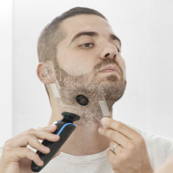 Moule pour Rasage de Barbe Hipster Barber InnovaGoods  Épilation et rasage