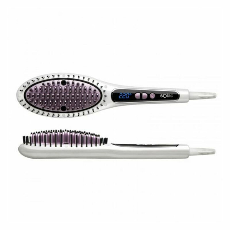 Brosse Solac MD7401 53W Blanc Hair straighteners and curlers