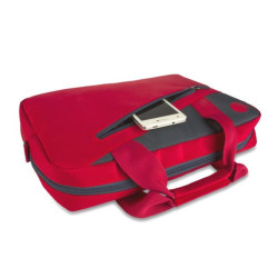 Housse pour ordinateur portable NGS Ginger Red GINGERRED 15,6 Rouge Anthracite Suitcases and bags