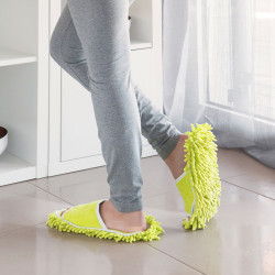 Pantoufles Serpillière Mop&Go InnovaGoods Mops, Brooms and Floor Dusters