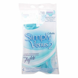 Rasoirs Jetables Venus Gillette Simply (4 uds) Hair removal and shaving